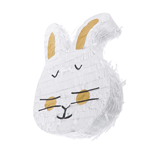 ABOOFAN Easter Pinata Häschen Party Deko für Kreative Handarbeit Lustige Füllung für Geburtstag Karneval und Festlichkeiten Fröhliche Osterfeier Zubehör von ABOOFAN