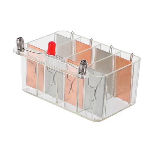 ABOOFAN Liquid Battery Experiment Kit Wissenschaftliches Lernspielzeug Für Schüler Für Energiekonversion Und Stromerzeugung Klassenzimmern Hause von ABOOFAN