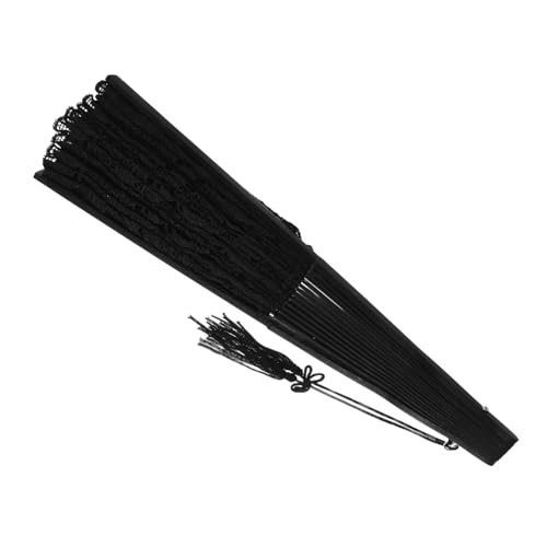 ABOOFAN Faltbarer Handfächer aus Spitze mit Quaste Eleganter Dekorationsfächer für Hochzeiten Tee Partys und Cosplay Robustes Design für Besondere Anlässe Accessoire ABOOFAN Faltbarer Handfächer aus Spitze mit Quaste Eleganter Dekorationsfächer für Hochzeiten Tee Partys und Cosplay Robustes Design für Besondere Anlässe Accessoire von ABOOFAN