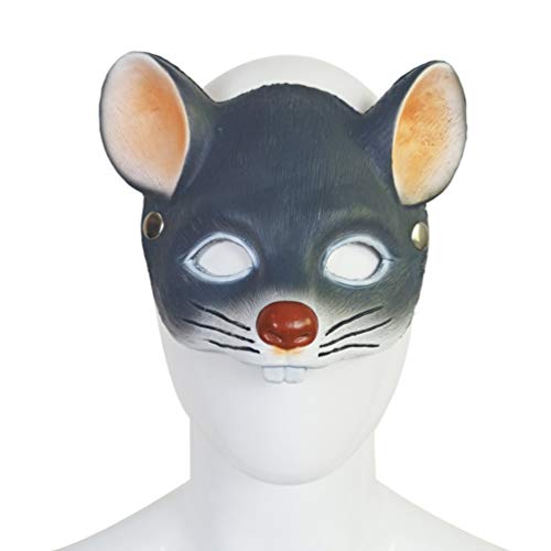 ABOOFAN Halloween- Mausmasken 3D Ratten Tier Halbmasken Halloween Kostümparty- Masken für Erwachsene Scary Party Dekoration Requisiten ABOOFAN Halloween- Mausmasken 3D Ratten Tier Halbmasken Halloween Kostümparty- Masken für Erwachsene Scary Party Dekoration Requisiten von ABOOFAN