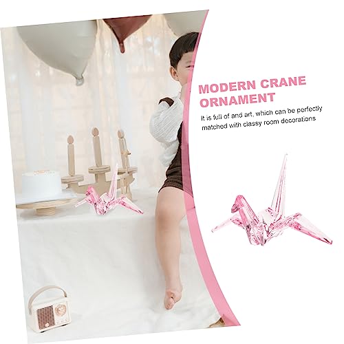 ABOOFAN Kinderzimmer Deko Origami Figur Skulptur Transparent Farbverlauf Dekoratives Geburtstagsgeschenk für Mädchen und Jungen von ABOOFAN