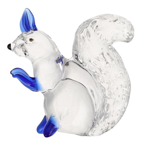 ABOOFAN Kristall Eichhörnchen Kristalltiere Schneckenfigur Eichhörnchenfiguren Eichhörnchenspielzeug Eichhörnchenfigur Eichhörnchenkette Kristalltierfiguren Crystal Blessings von ABOOFAN