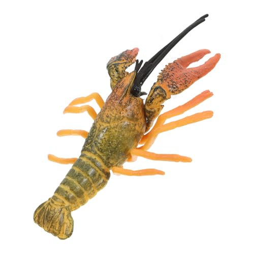 ABOOFAN Lebensechtes Hummermodell Zur Präsentation Realistische Garnelenfigur Künstlicher Hummer Für Dekoration Simuliertes Tierornament Robustes Spielzeug von ABOOFAN