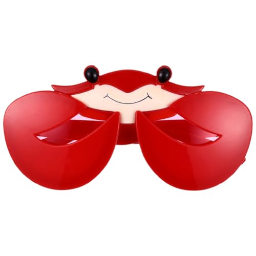 ABOOFAN Luau-Party-Sonnenbrille: Kreatives Hübsches Krabbenbrillen-Spielzeug – Lustige Sommer-Strandbrille Für Fotoautomaten – Tropisches Kostüm-Requisit ABOOFAN Luau-Party-Sonnenbrille: Kreatives Hübsches Krabbenbrillen-Spielzeug – Lustige Sommer-Strandbrille Für Fotoautomaten – Tropisches Kostüm-Requisit von ABOOFAN
