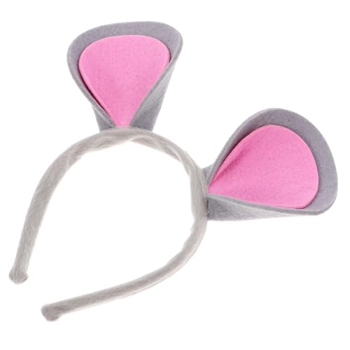 ABOOFAN Mausohren Stirnband für Erwachsene Einzigartiges Haarschmuck Accessoire aus Filz mit Praktischer Passform für Kostüme Partys und Cosplay Angenehm Leicht und Langlebig ABOOFAN Mausohren Stirnband für Erwachsene Einzigartiges Haarschmuck Accessoire aus Filz mit Praktischer Passform für Kostüme Partys und Cosplay Angenehm Leicht und Langlebig von ABOOFAN