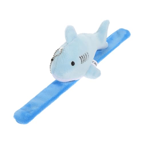 ABOOFAN Plüsch Hai Slap Armband Tierisches Snap Armband für Party Wristband für Geburtstagsfeiern Halloween und Leicht Bequem Sicheren Materialien Gefertigt von ABOOFAN
