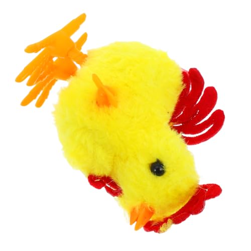 ABOOFAN Plüsch Hüpfdoktor Huhn Aufziehspielzeug Süßes und Weiches Hühner für Ostern und Partys Automatisches Realistisches Design für von ABOOFAN