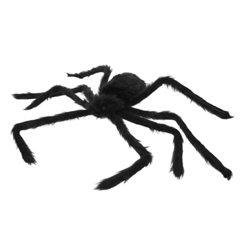 ABOOFAN Realistische Haarige Spinne für Gruselige Dekoration für Indoor und Outdoor Partys mit Geräuschaktivierung und Lebensechter Bewegung von ABOOFAN