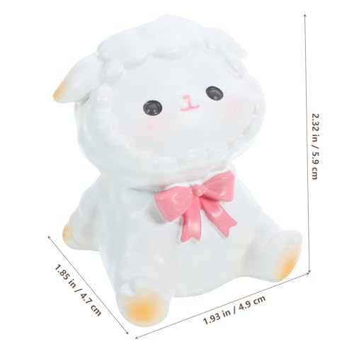 ABOOFAN Schaf Figurine Niedliche Resin für Garten und Schreibtisch Kreatives Tier Ornament für Miniaturwelt Puppenhaus und Kuchen Dekoration Robuste und Tierfigur ABOOFAN Schaf Figurine Niedliche Resin für Garten und Schreibtisch Kreatives Tier Ornament für Miniaturwelt Puppenhaus und Kuchen Dekoration Robuste und Tierfigur von ABOOFAN
