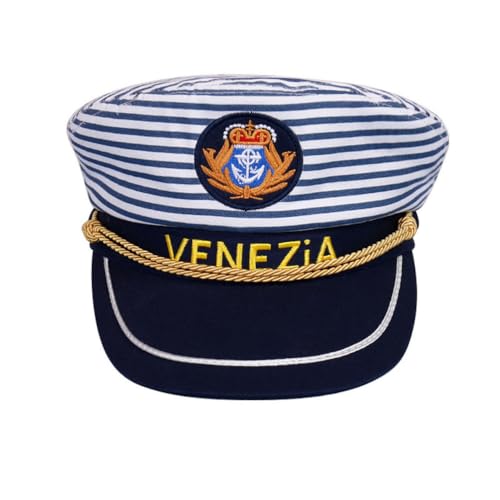 ABOOFAN Sticken Stickrahmen 1stk Schiffshut Für Erwachsene Matrosenkapitän Kostümhut Kapitänsmütze Mütze Streifen Venedig Kind Embroidery Stickerpappier ABOOFAN Sticken Stickrahmen 1stk Schiffshut Für Erwachsene Matrosenkapitän Kostümhut Kapitänsmütze Mütze Streifen Venedig Kind Embroidery Stickerpappier von ABOOFAN