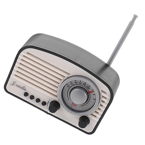 ABOOFAN Miniatur-Radio-modellierhandwerk Im Retro-Stil Radiofigur Für Die Inneneinrichtung von ABOOFAN