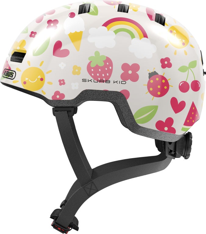 ABUS Skurb Kid Helm, Cream Summer von ABUS