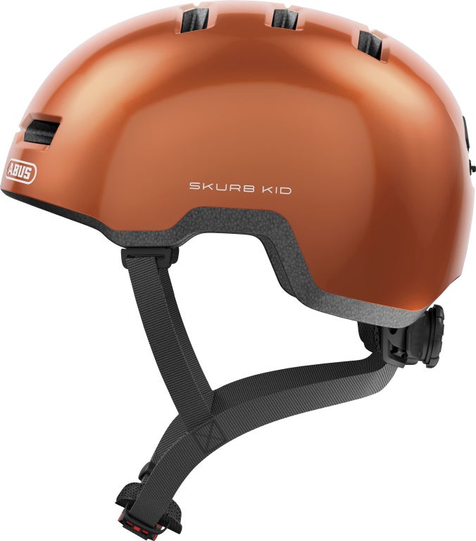 ABUS Skurb Kid Helm, Goldfish Orange, 45-50 von ABUS