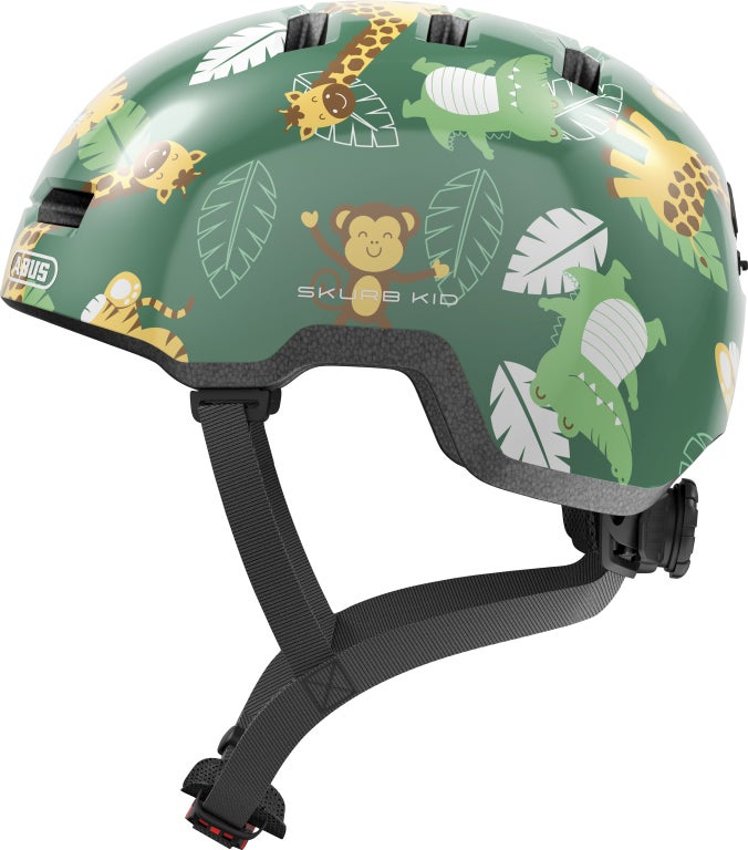 ABUS Skurb Kid Helm, Green Jungle von ABUS