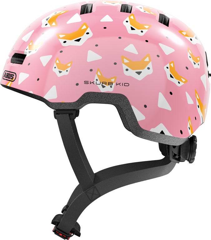 ABUS Skurb Kid Helm, Rose Foxes von ABUS