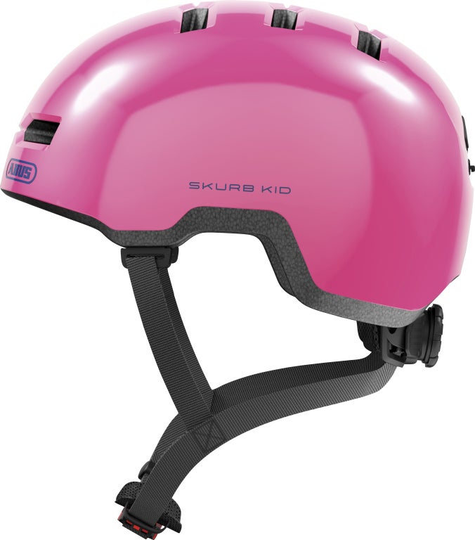 ABUS Skurb Kid Helm, Shiny Pink, 45-50 von ABUS
