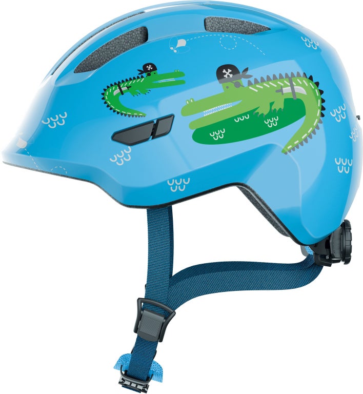 ABUS Smiley Helm, Blue Croco, 45-50 von ABUS