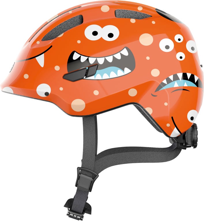 ABUS Smiley Helm, Orange Monster, 45-50 von ABUS