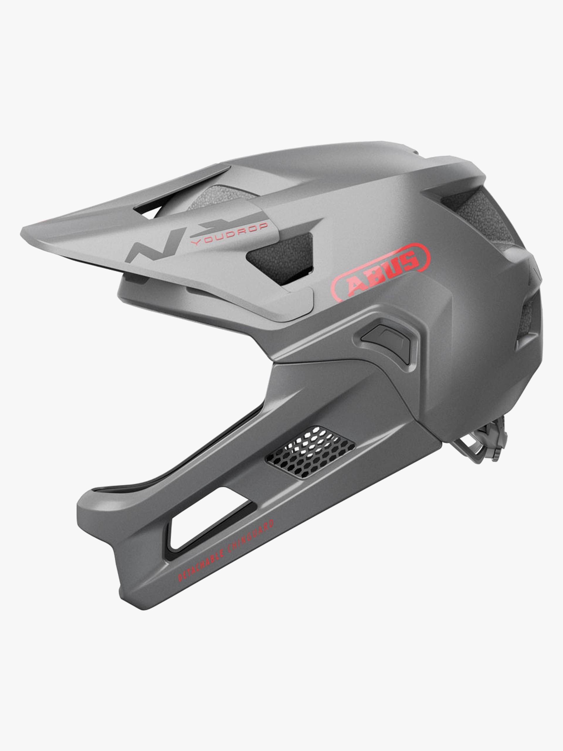 ABUS YouDrop Helm FF, Silber von ABUS