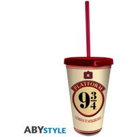 HARRY POTTER Tumblerstraw 470ml Hogwarts von ABYSSE CORP S.A.S