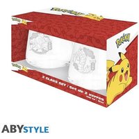 POKEMON 2 Glass Set Magikarp & Gyarados POKEMON 2 Glass Set Magikarp & Gyarados von Abysse Deutschland GmbH