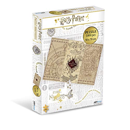 ABYSTYLE - Harry Potter - Puzzle - Karte des Rumtreibers von ABYSTYLE