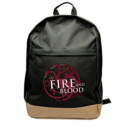 ABYSTYLE - Game of Thrones - Rucksack - Targaryen - Schwarz (45x31x19 cm) von ABYSTYLE