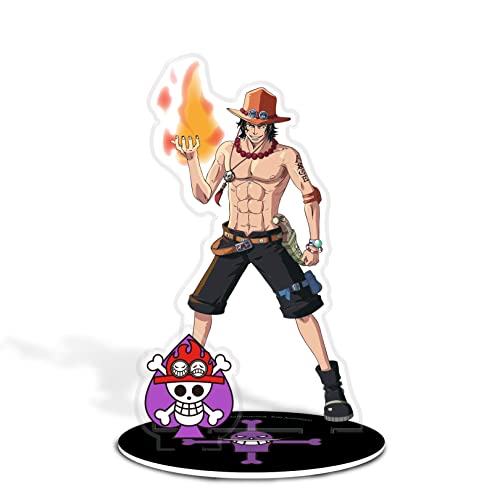 ABYSTYLE One Piece Anime Portgas D. Ace Acryl® Figure 4.3" Acrylic Stand Model Figure Anime Manga Desktop Accessories Merch Gift von ABYSTYLE