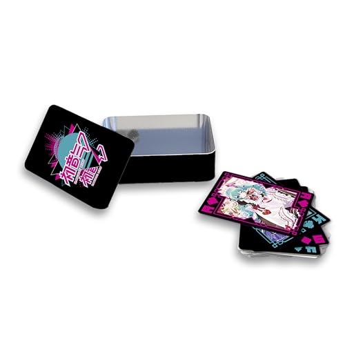 ABYSTYLE – Spiel mit 54 Karten Hatsune Miku & Seine Freunde – offizielles Produkt – Sammelkarten Fan Hatsune Miku ABYSTYLE – Spiel mit 54 Karten Hatsune Miku & Seine Freunde – offizielles Produkt – Sammelkarten Fan Hatsune Miku von ABYSTYLE