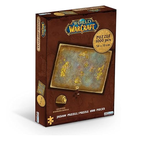 ABYstyle World of Warcraft - Puzzle 1000 pièces - Carte d'Azeroth von ABYSTYLE