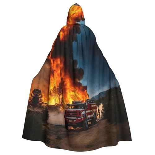 ABYchdd Feuerwehrmann Feuerwehrmann Flamme Druck Halloween Erwachsene Kapuzenumhang Unisex Kapuzenmantel Umhang Langer Umhang für Cosplay/Party ABYchdd Feuerwehrmann Feuerwehrmann Flamme Druck Halloween Erwachsene Kapuzenumhang Unisex Kapuzenmantel Umhang Langer Umhang für Cosplay/Party von ABYchdd