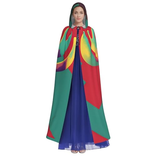 ABYchdd Kapuzenumhang mit Elchaufdruck, Erwachsenen-Halloween-Kapuzenumhang, ideal für Cosplay, Partys und mehr ABYchdd Kapuzenumhang mit Elchaufdruck, Erwachsenen-Halloween-Kapuzenumhang, ideal für Cosplay, Partys und mehr von ABYchdd