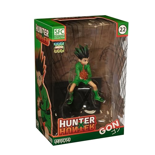 SFC Super Figure Collection Hunter X Hunter Actionfigur Gon 1:10 Scale Bedruckt, aus Kunststoff, in Geschenkverpackung. von ABYstyle Studio