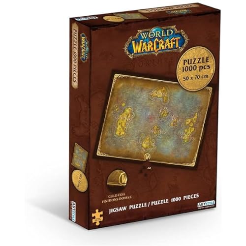 ABYstyle World of Warcraft - Puzzle 1000 pièces - Carte d'Azeroth von ABYSTYLE