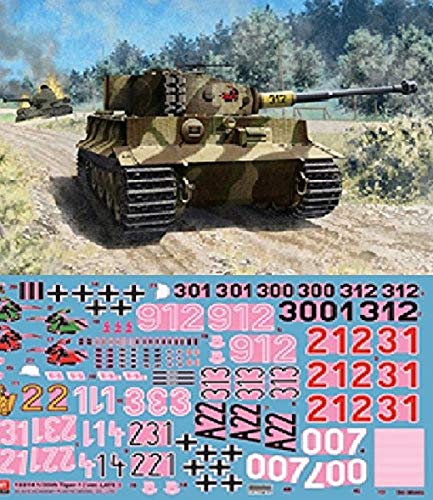Academy AC13314 Tank,Tiger Modell, Mehrfarbig von Academy