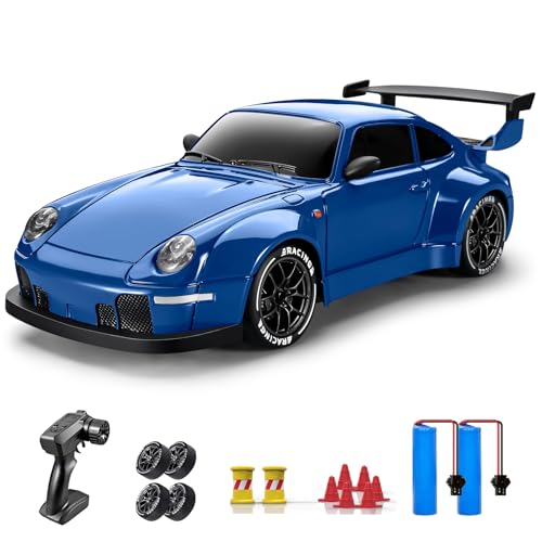 ACAMMZAR Ferngesteuertes Auto Drift, 1:24 20KM/H RC Drift Car, 4WD RC Auto mit LED-Leuchten, Zwei Batterien, für ab 4,5,6,7,8 + Jahre Kinder und Erwachsene ACAMMZAR Ferngesteuertes Auto Drift, 1:24 20KM/H RC Drift Car, 4WD RC Auto mit LED-Leuchten, Zwei Batterien, für ab 4,5,6,7,8 + Jahre Kinder und Erwachsene von ACAMMZAR