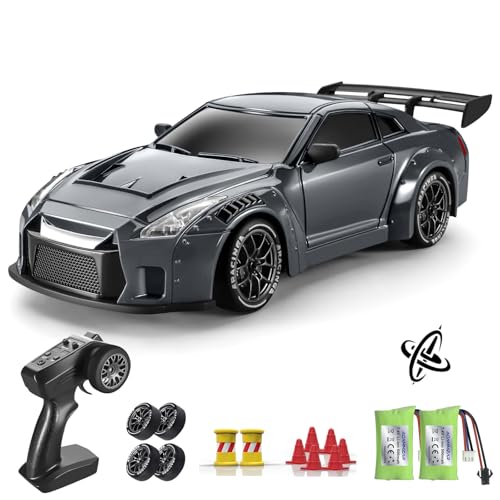 ACAMMZAR Ferngesteuertes Auto Drift mit Gyro, 1:24 25KM/H Vollproportional RC Drift Cars, 4WD RC Auto mit LED-Leuchten, 50 Minuten Spielzeit, für Erwachsene und Kinder ACAMMZAR Ferngesteuertes Auto Drift mit Gyro, 1:24 25KM/H Vollproportional RC Drift Cars, 4WD RC Auto mit LED-Leuchten, 50 Minuten Spielzeit, für Erwachsene und Kinder von ACAMMZAR