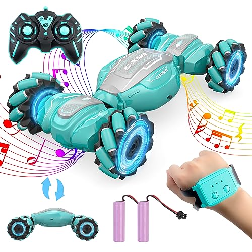 ACAMMZAR Ferngesteuertes Auto für Kinder, 4WD RC Auto Drift Stunt Car mit Handsteuerung, Spielzeug Auto Ferngesteuert ab 6 7 8 9 10 Jahre Mädchen,Geschenke Mädchen Junge,Rotations Flip ACAMMZAR Ferngesteuertes Auto für Kinder, 4WD RC Auto Drift Stunt Car mit Handsteuerung, Spielzeug Auto Ferngesteuert ab 6 7 8 9 10 Jahre Mädchen,Geschenke Mädchen Junge,Rotations Flip von ACAMMZAR