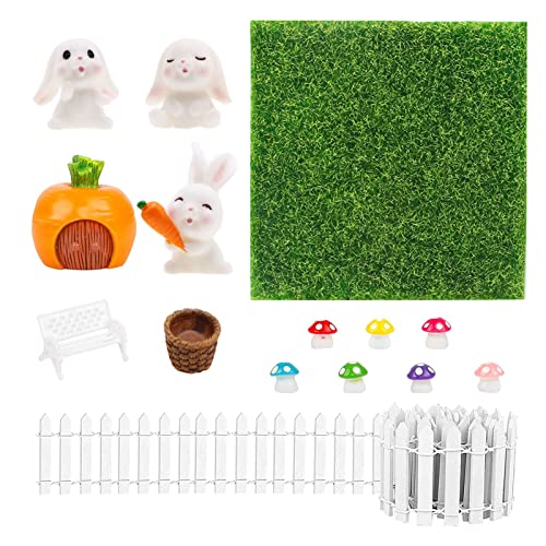 ACAREY 1:12 Miniature Garden Bench Puppenmöbel DIY Landscape Decor for Dollhouse Model Building Creative Accessory von ACAREY