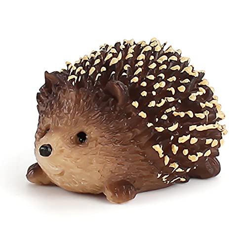 ACAREY Igel Tierfiguren Set 3 Stück PVC Sicher Realistisches Tier Spielzeug Für Kinder Naturkunde Pädagogisches Lernspielzeug Geschenk Ab 3 Jahre (D) von ACAREY