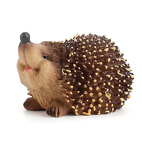 ACAREY Igel Tierfiguren Set 3 Stück PVC Sicher Realistisches Tier Spielzeug Für Kinder Naturkunde Pädagogisches Lernspielzeug Geschenk Ab 3 Jahre (F) von ACAREY