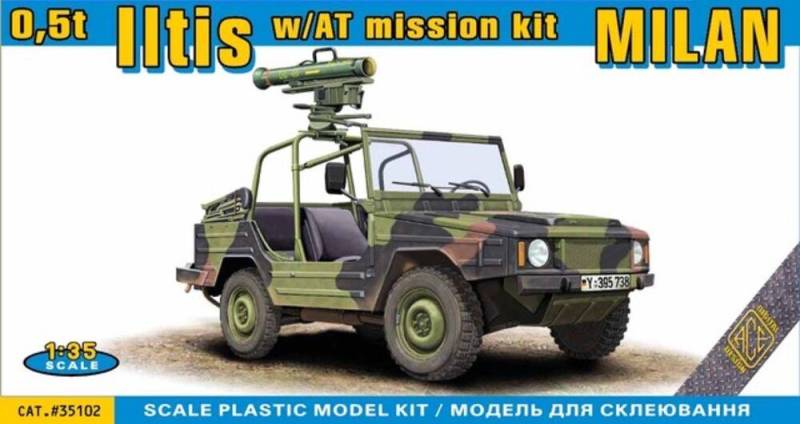 0,5t Iltis w/AT mission kit MILAN 0,5t Iltis w/AT mission kit MILAN von ACE