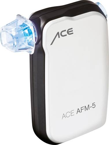 ACE AFM-5 Alkoholtester Weiß 0 bis 4 ‰ Anzeige per Smartphone von ACE