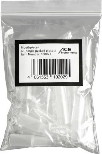 ACE Mundstücke für Alkoholtester INNOMARK delta Mundstücke Durchsichtig von ACE