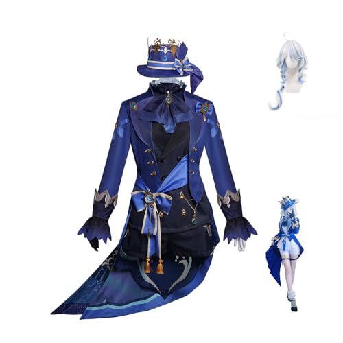 ACEMOOW Furina cosplay anime kostüme für frauen full Perücke Bekleidungszubehör anzug spiel kostüm black ACEMOOW Furina cosplay anime kostüme für frauen full Perücke Bekleidungszubehör anzug spiel kostüm black von ACEMOOW