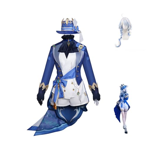ACEMOOW Furina cosplay anime kostüme für frauen full Perücke Bekleidungszubehör anzug spiel kostüm ACEMOOW Furina cosplay anime kostüme für frauen full Perücke Bekleidungszubehör anzug spiel kostüm von ACEMOOW