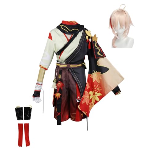 ACEMOOW Kaedehara Kazuha cosplay anime kostüme für frauen full Perücke Bekleidungszubehör anzug spiel kostüm ACEMOOW Kaedehara Kazuha cosplay anime kostüme für frauen full Perücke Bekleidungszubehör anzug spiel kostüm von ACEMOOW