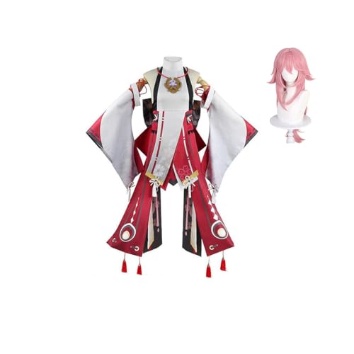 ACEMOOW Yae Miko cosplay anime kostüme für frauen full Perücke Bekleidungszubehör anzug spiel kostüm ACEMOOW Yae Miko cosplay anime kostüme für frauen full Perücke Bekleidungszubehör anzug spiel kostüm von ACEMOOW
