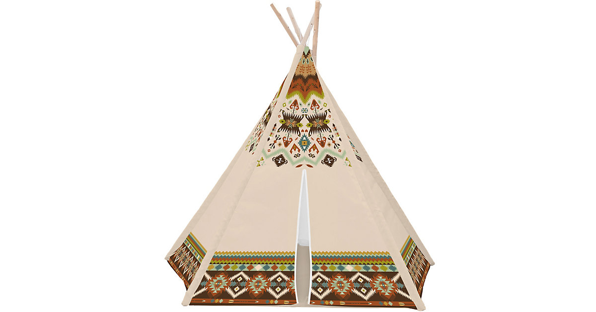 Tipi Zelt Indianer mehrfarbig von ACHOKA®