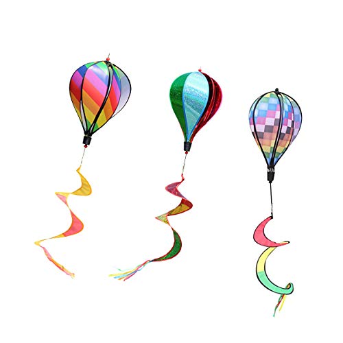 ACMEDE Windspiel Ballon bunt Windspinner Windspirale Gartendeko Kinderdeko von ACMEDE